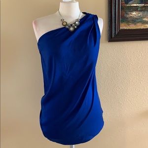 Halston Heritage one shoulder top